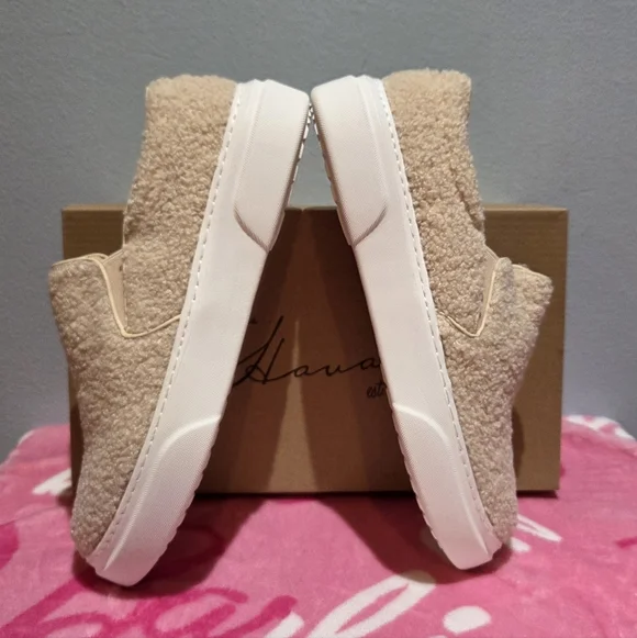 Vintage Havana Women's Jasmine Slip- On Wool Sneaker, Size 8.5 - Picture 4 of 7